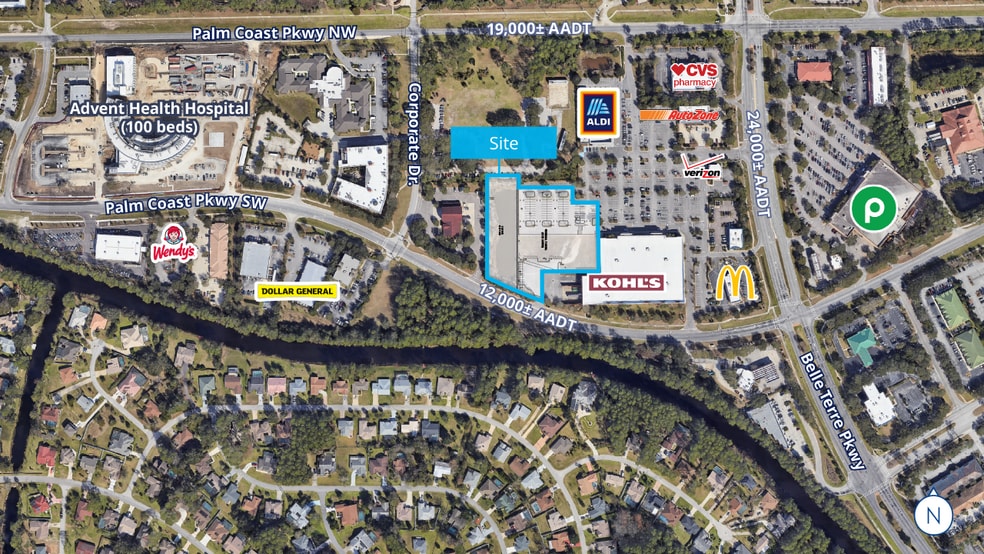 645 Palm Coast Pky SW, Palm Coast, FL for sale - Building Photo - Image 1 of 3