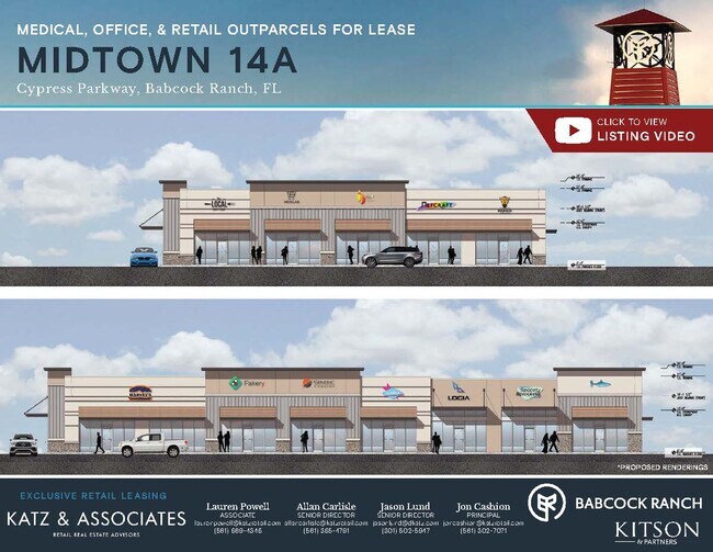 Plus de détails pour Cypress Parkway Pky, Babcock Ranch, FL - Commerce de détail à louer