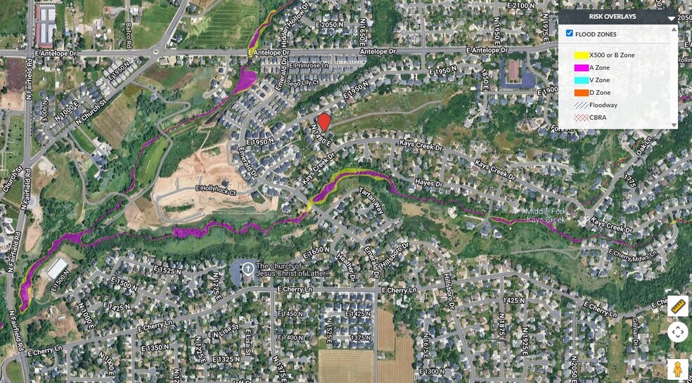 1480 E 1850 N, Layton, UT à vendre - Aérien - Image 2 de 4