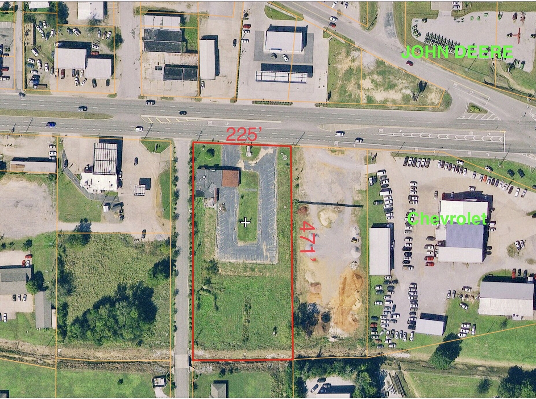 US 80, Demopolis, AL for sale Aerial- Image 1 of 9