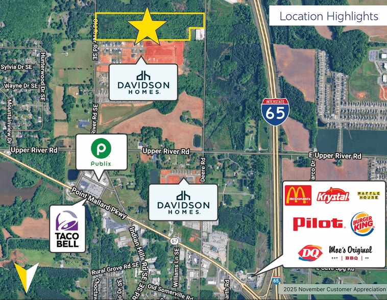 2721 Deere Rd, Decatur, AL à vendre - Photo du bâtiment - Image 2 de 5