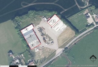Newchurch, Romney Marsh, Dymchurch, KEN - Aerial  map view
