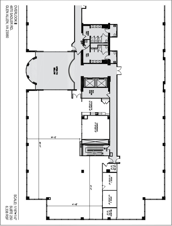 4880 Sadler Rd, Glen Allen, VA for lease Floor Plan- Image 1 of 1