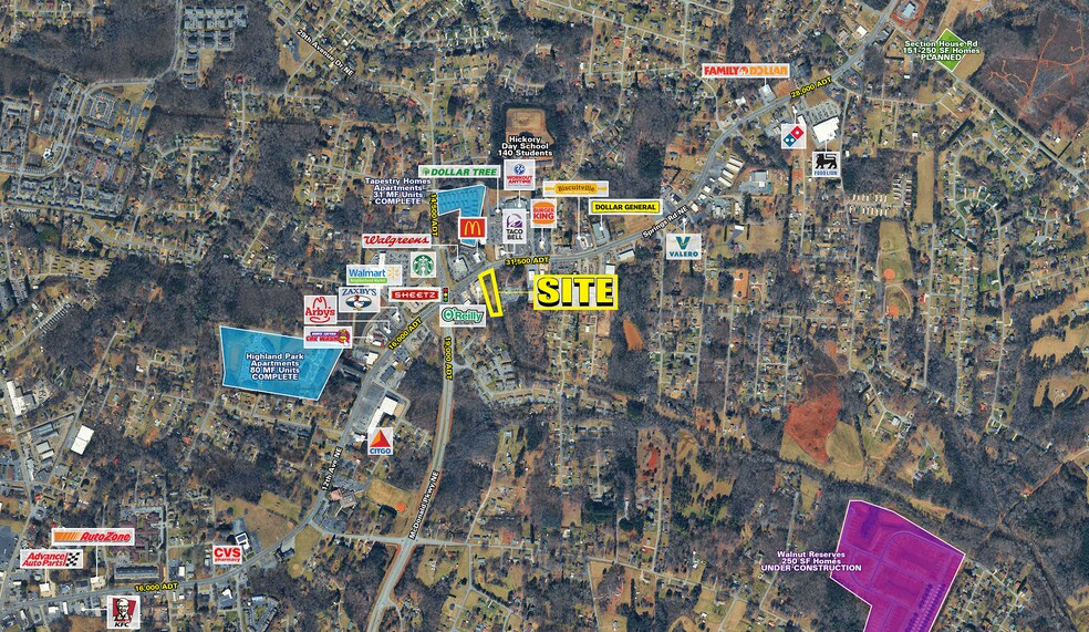 2440 Springs Road Northeast, Hickory, NC à louer - Photo du bâtiment - Image 2 de 3
