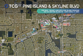 Plus de détails pour 1027-815 SW Pine Island Rd, Cape Coral, FL - Terrain à vendre