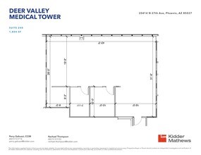 20414 N 27th Ave, Phoenix, AZ à louer Plan d’étage- Image 2 de 2