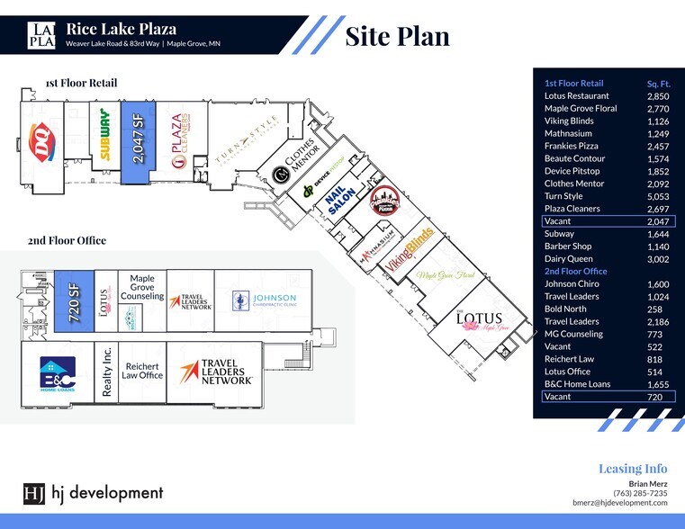 13700-13768 N 83rd Ave, Maple Grove, MN à louer - Plan de site - Image 1 de 5