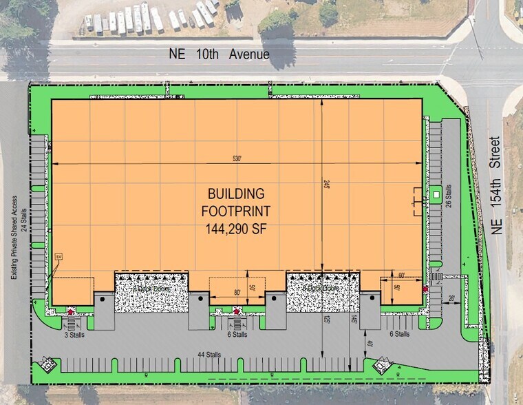 15301 10th ave, Vancouver, WA à louer - Plan de site - Image 3 de 3