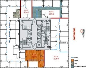 400 Spectrum Center Dr, Irvine, CA à louer Plan d’étage- Image 1 de 1