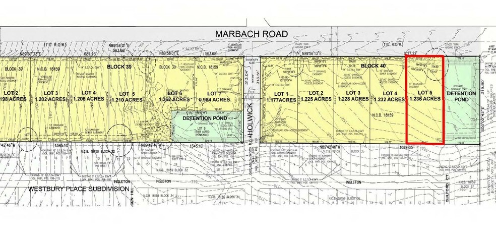 Marbach Rd. & Holwick Rd, San Antonio, TX à vendre - Photo principale - Image 1 de 6