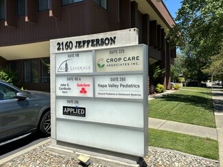 Plus de détails pour 2160 Jefferson St, Napa, CA - Bureau à louer