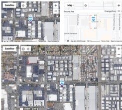 110 E Orangethorpe Ave, Anaheim, CA - Aérien  Vue de la carte