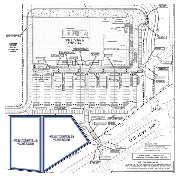 900 W Gibson St, Jasper, TX à vendre - Plan cadastral - Image 2 de 3