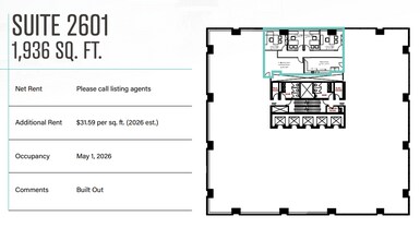 2 Bloor St W, Toronto, ON à louer Plan d’étage- Image 1 de 1
