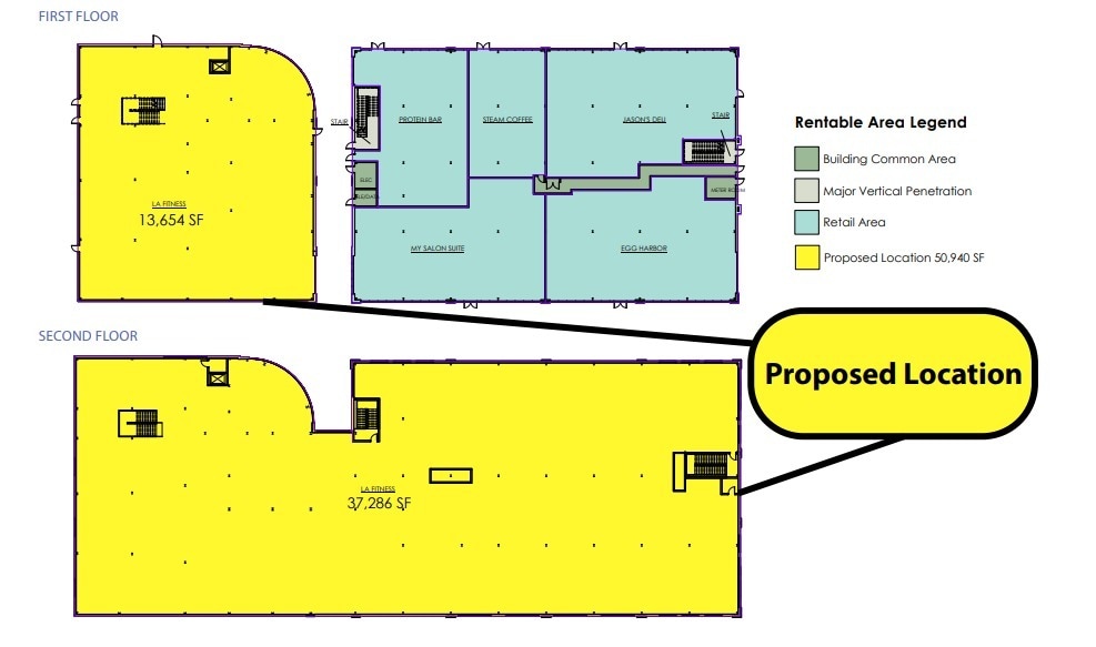 2030 York Rd, Oak Brook, IL à louer Plan d’étage- Image 1 de 1