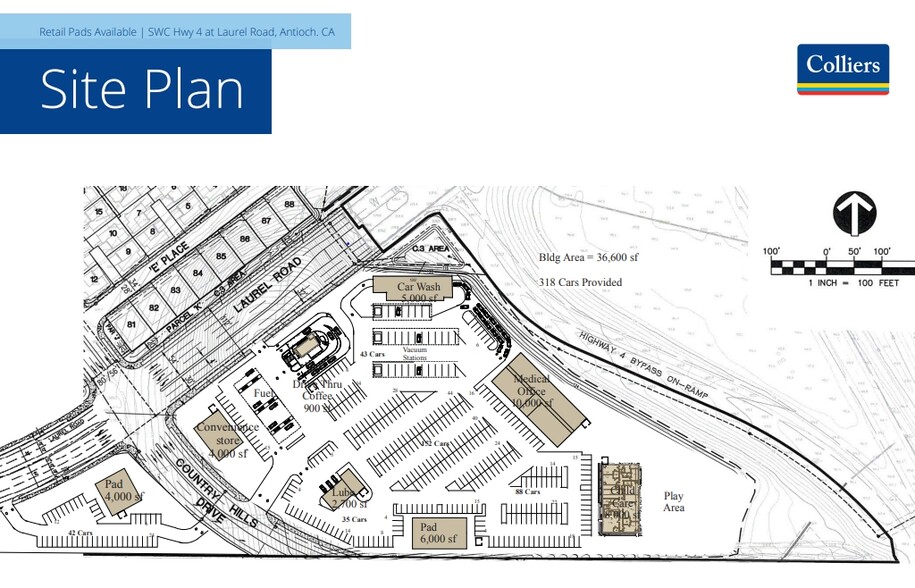 Laurel Rd, Antioch, CA à louer - Plan de site - Image 2 de 3