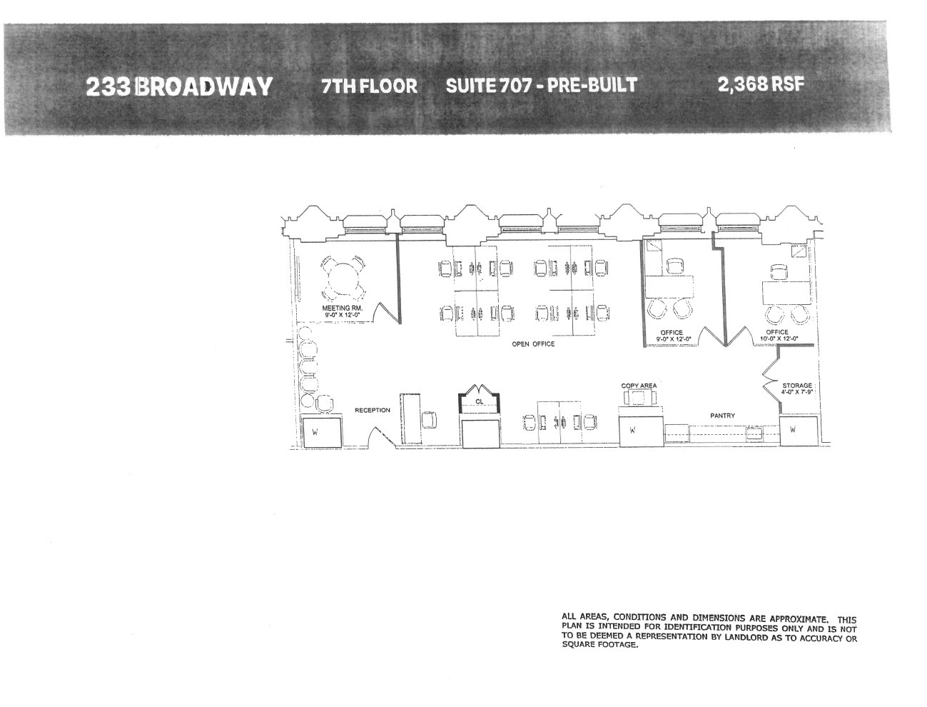 233 Broadway, New York, NY for lease Floor Plan- Image 1 of 1