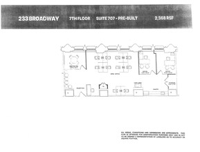 233 Broadway, New York, NY for lease Floor Plan- Image 1 of 1