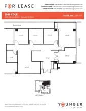 2909 Cole Ave, Dallas, TX for lease Floor Plan- Image 1 of 1