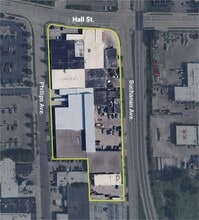 210 Hall St SW, Grand Rapids, MI - Aerial map view
