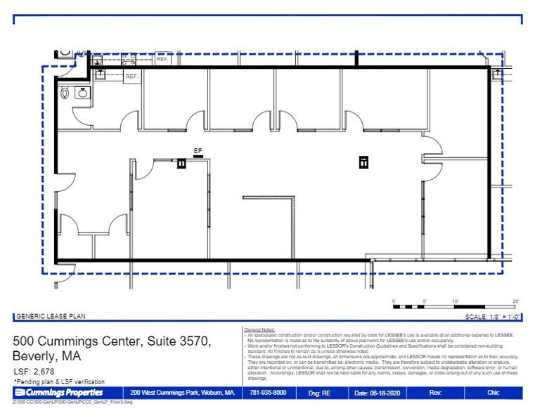 500 Cummings Ctr, Beverly, MA for lease - Site Plan - Image 3 of 65