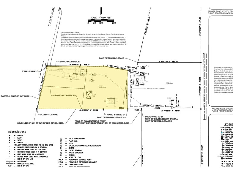 NE Lee St, Wildwood, FL à vendre - Plan cadastral - Image 1 de 9