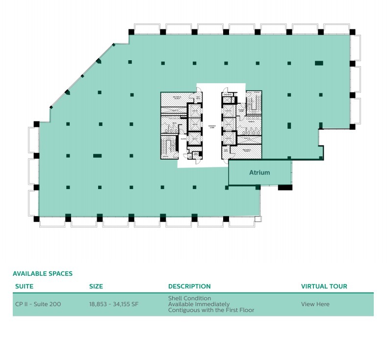 2111 Wilson Blvd, Arlington, VA à louer Plan d  tage- Image 1 de 1