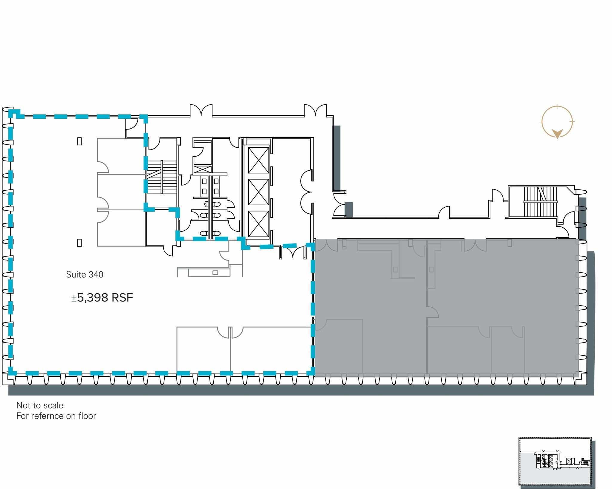 3130 Wilshire Blvd, Santa Monica, CA for lease Floor Plan- Image 1 of 9