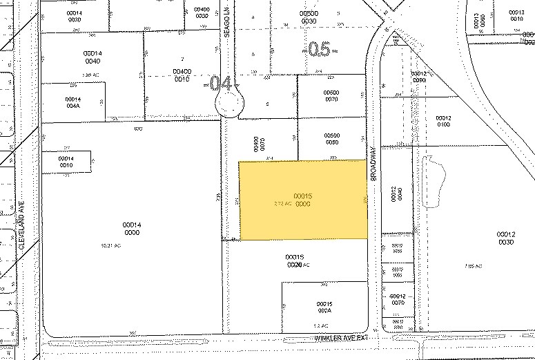 3900 Broadway Ave, Fort Myers, FL à vendre - Plan cadastral - Image 2 de 2