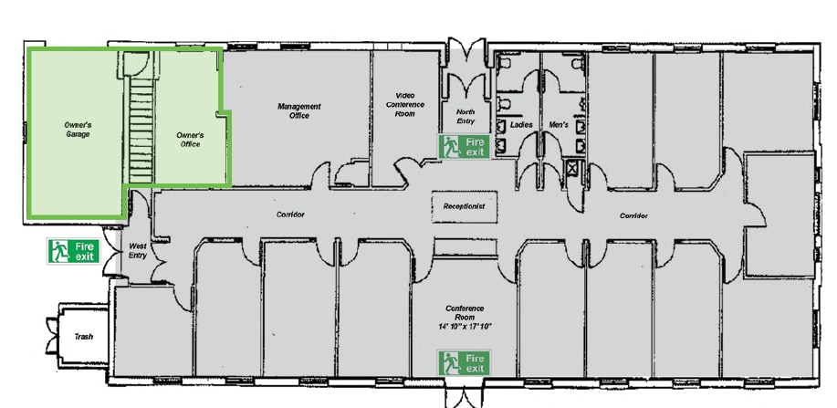 7416-7420 S County Line Rd, Burr Ridge, IL à louer Plan d’étage- Image 1 de 1
