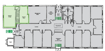 7416-7420 S County Line Rd, Burr Ridge, IL à louer Plan d’étage- Image 1 de 1