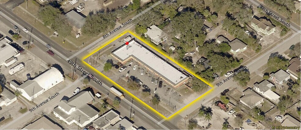 808 49th St S, Saint Petersburg, FL à louer - Aérien - Image 3 de 8