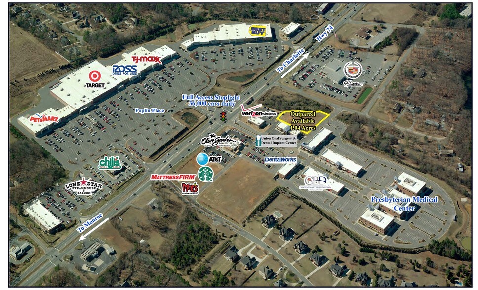 Winston Ave, Monroe, NC for sale - Building Photo - Image 1 of 1