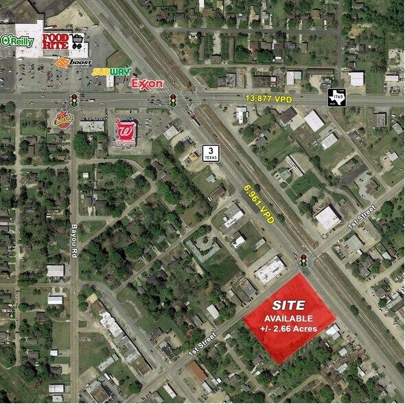 416 Highway 3, La Marque, TX à vendre - Plan de site - Image 2 de 6