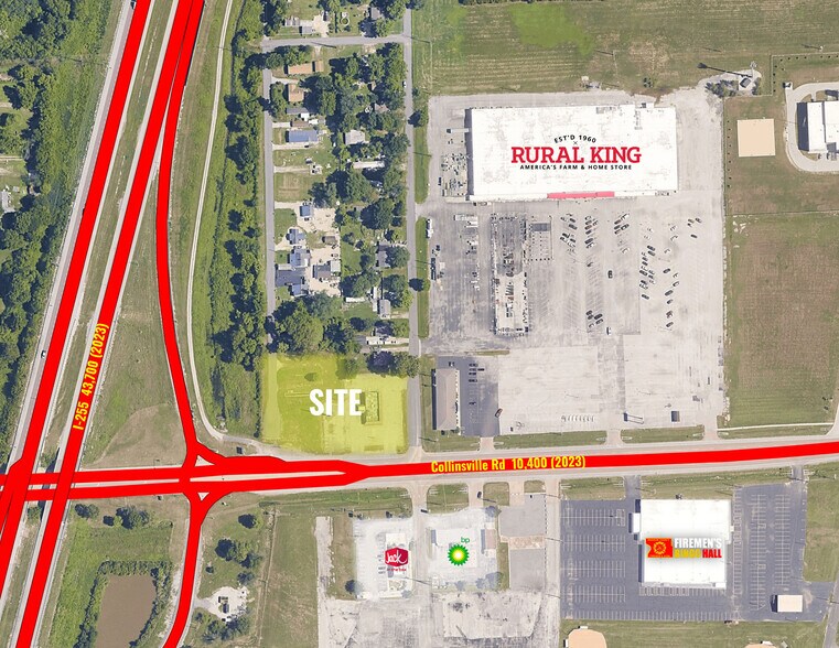 9497 Collinsville Rd, Collinsville, IL for lease - Building Photo - Image 2 of 2