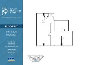 500 E Border St, Arlington, TX à louer Plan d’étage- Image 1 de 1