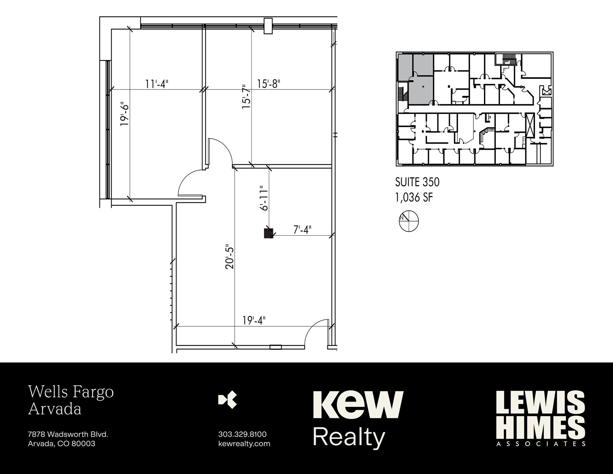 7878 Wadsworth Blvd, Arvada, CO à louer Plan de site- Image 1 de 1