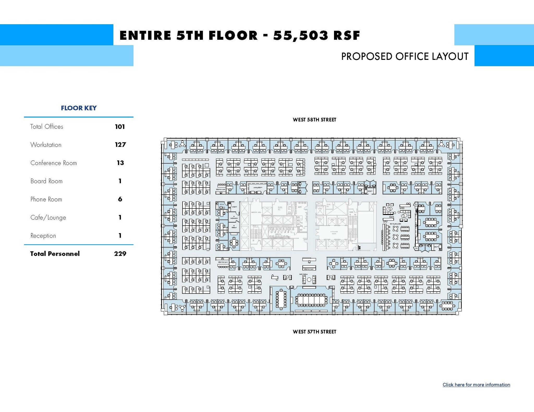 555 W 57th St, New York, NY for lease Floor Plan- Image 1 of 3