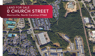 Plus de détails pour Church St, Morrisville, NC - Terrain à vendre