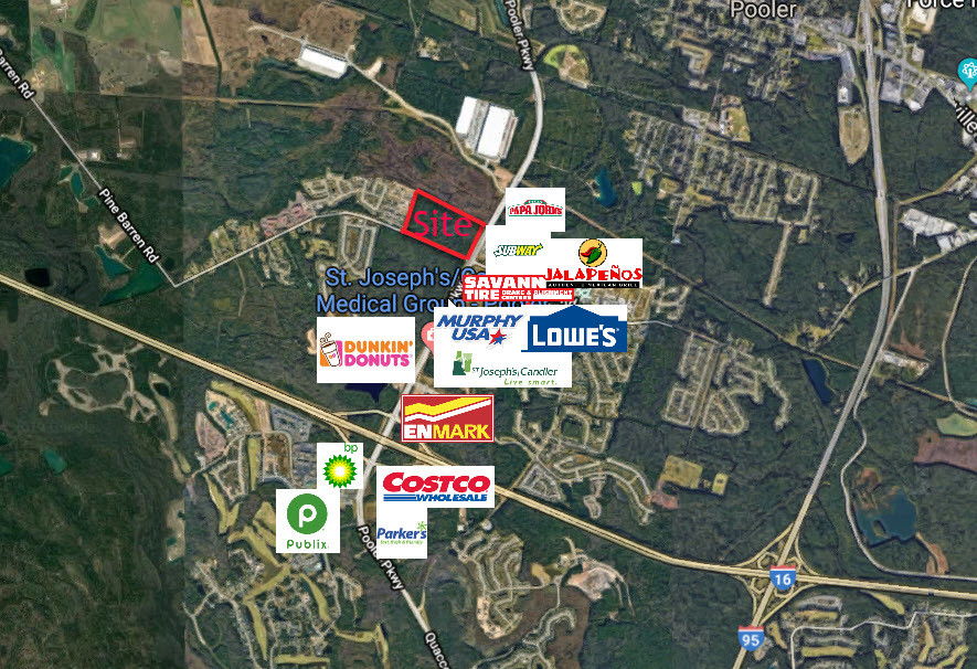 Pooler Pkwy, Pooler, GA for sale Aerial- Image 1 of 1