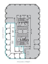 101 Mission St, San Francisco, CA for lease Floor Plan- Image 1 of 1