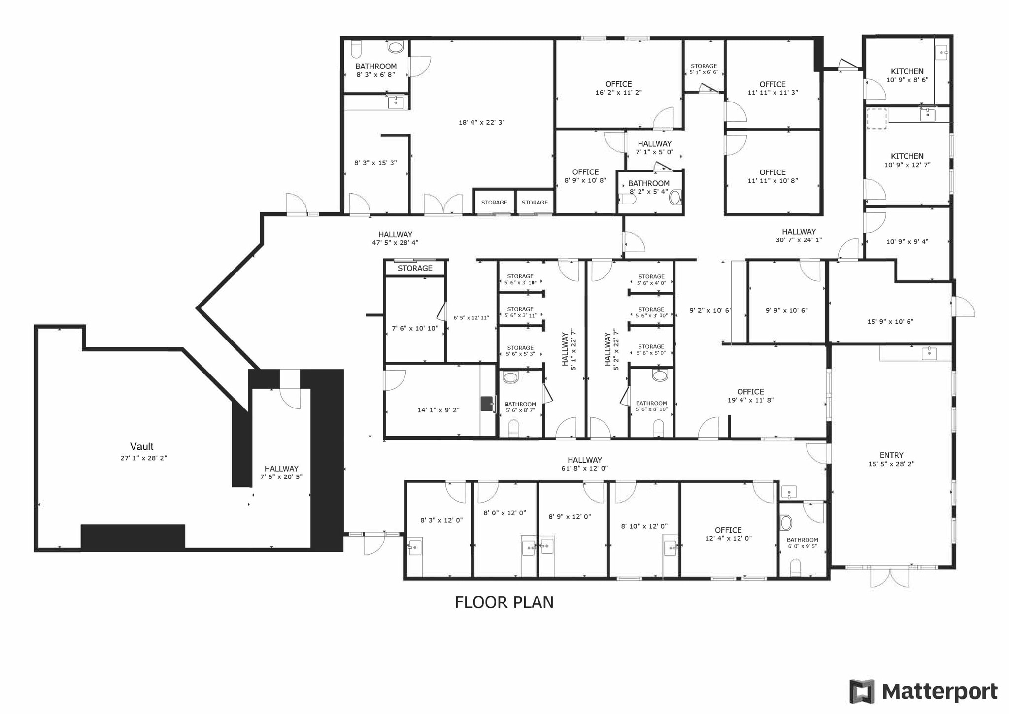 77840 Flora Rd, Palm Desert, CA for sale Floor Plan- Image 1 of 1