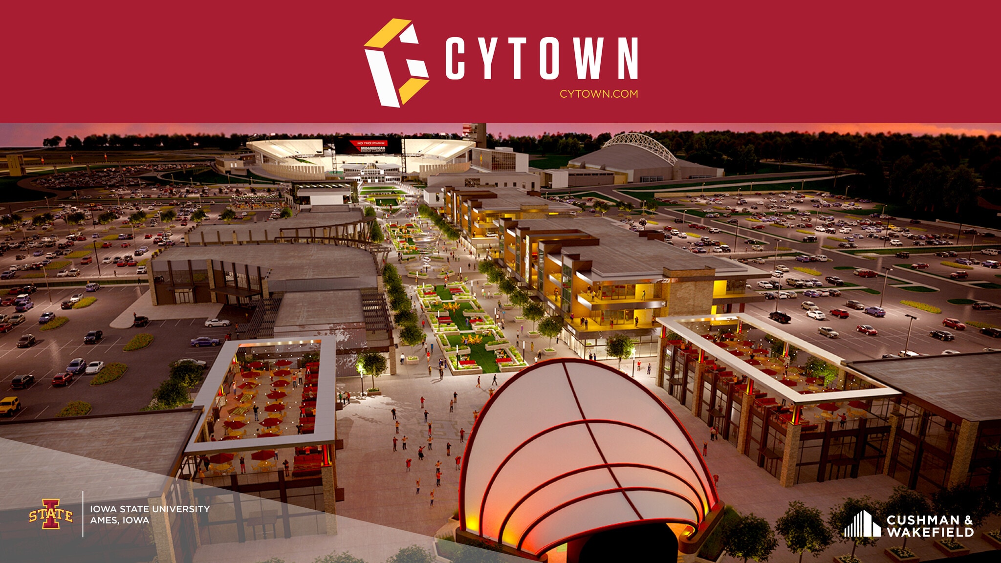 CyTown | Jack Trice Way, Ames, IA for sale Primary Photo- Image 1 of 1