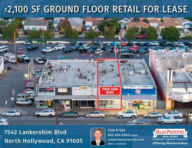 Plus de détails pour 7538-7544 Lankershim Blvd, North Hollywood, CA - Commerce de détail à louer