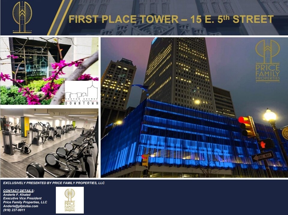 15 E 5th St, Tulsa, OK for lease Building Photo- Image 1 of 19