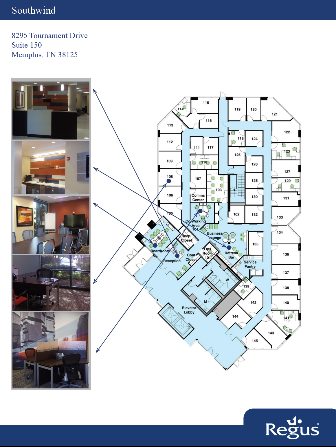 8295 Tournament Dr, Memphis, TN for lease Floor Plan- Image 1 of 1