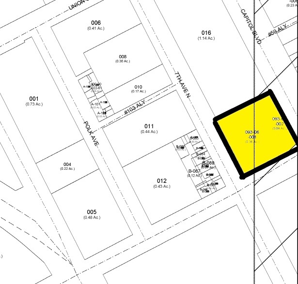618 Church St, Nashville, TN for lease - Plat Map - Image 2 of 16