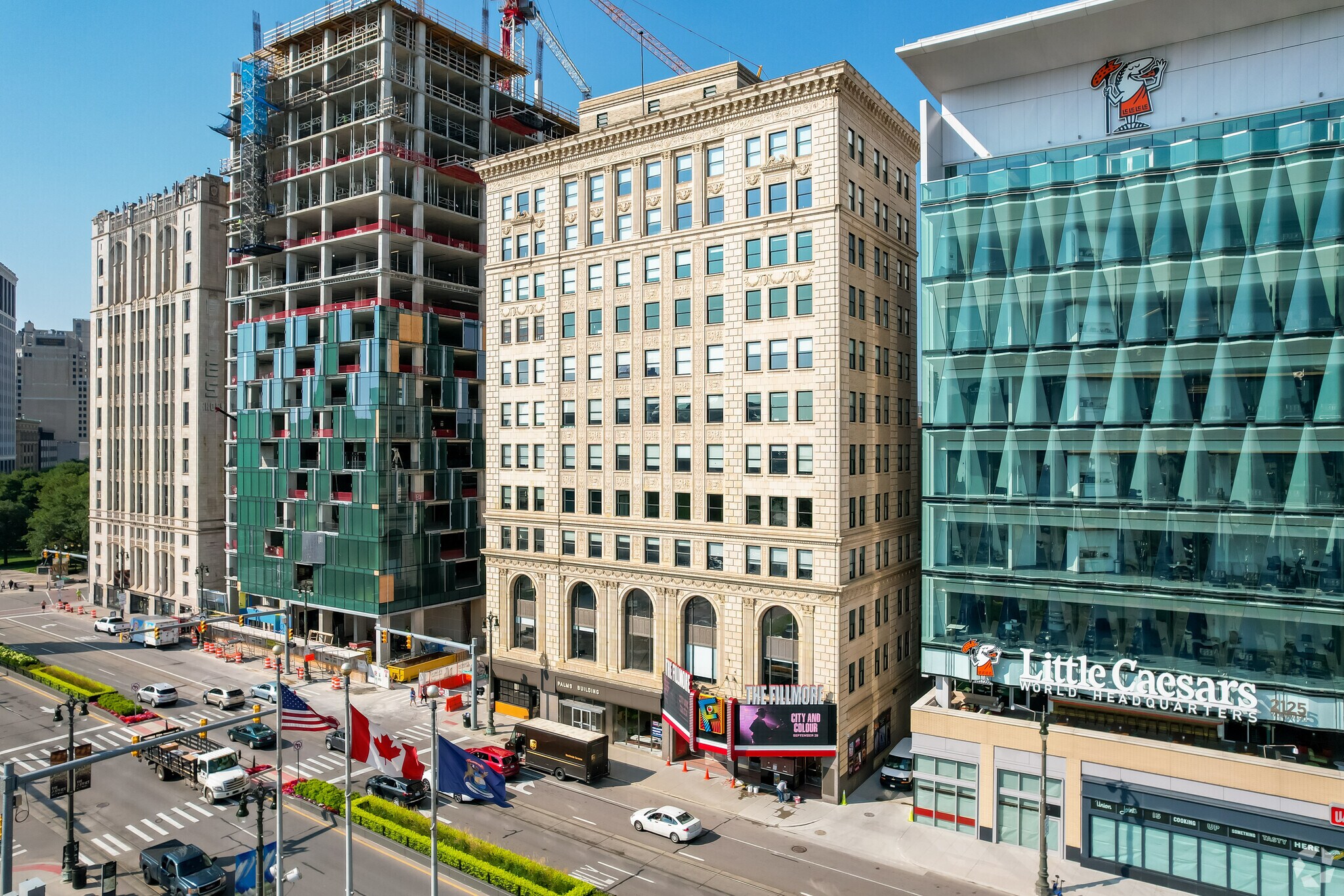 2111-2115 Woodward Ave, Detroit, MI à louer Photo principale- Image 1 de 22