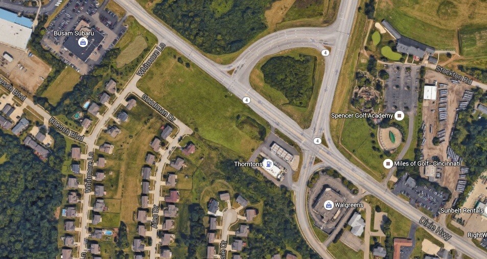 6305-6329 Dixie Hwy, Fairfield, OH for lease - Aerial - Image 2 of 3