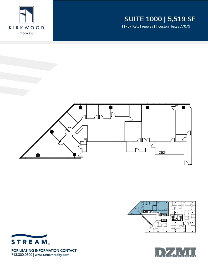 11757 Katy Fwy, Houston, TX for lease Floor Plan- Image 1 of 1